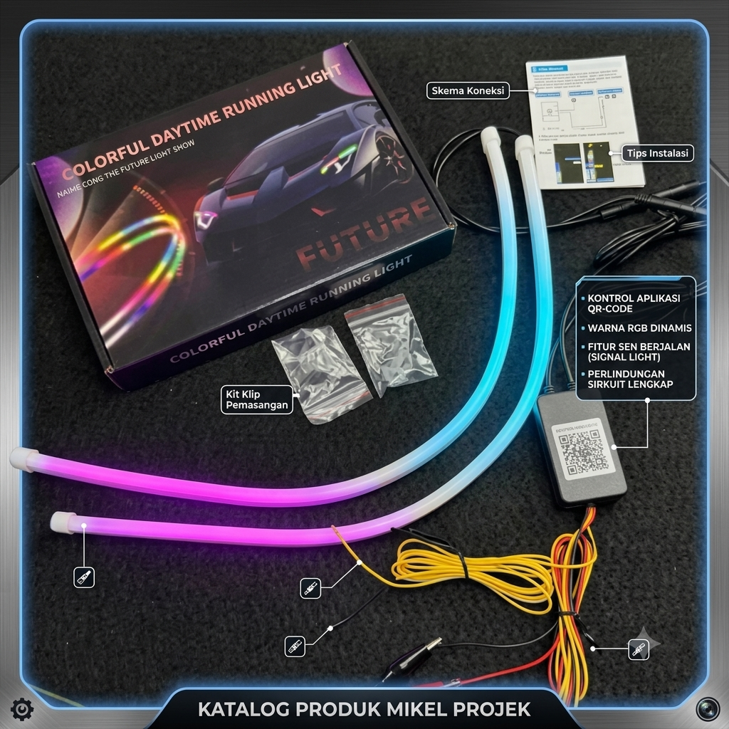 Lampu Alis RGB